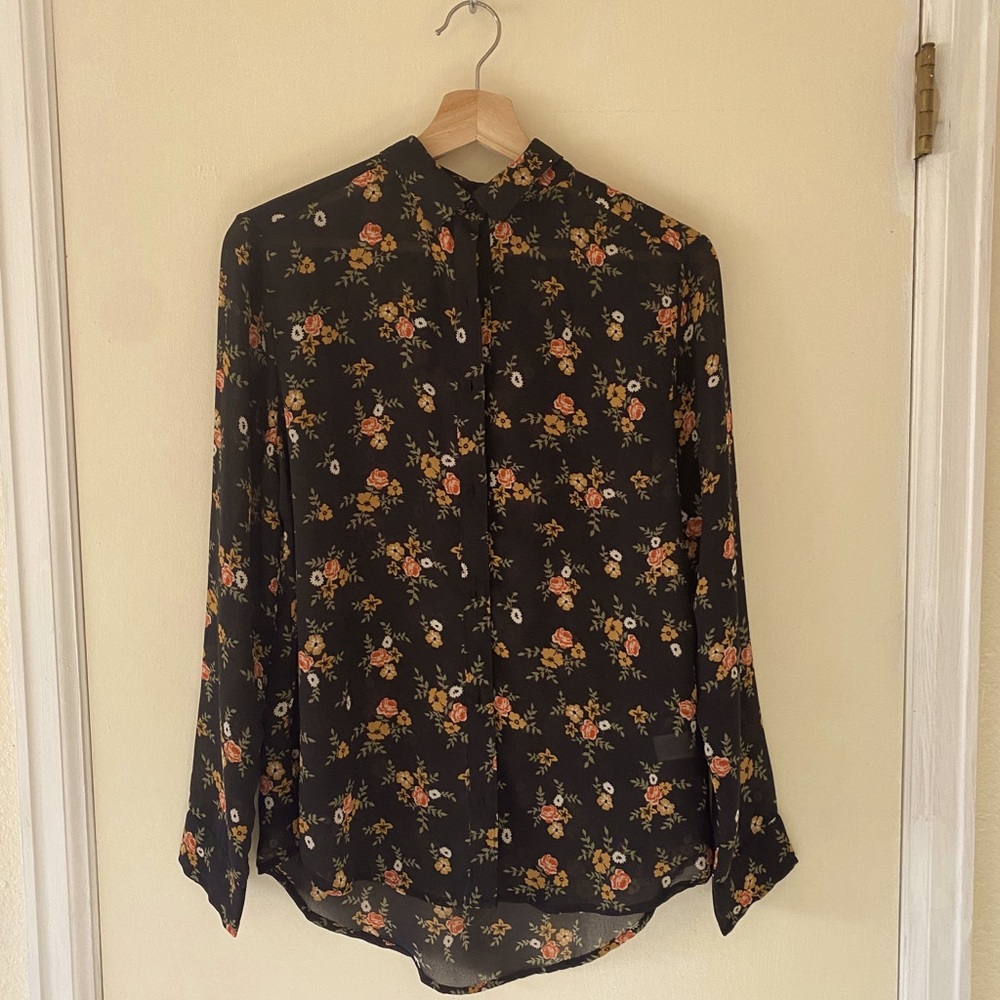 Floral print Button-Up Shirt